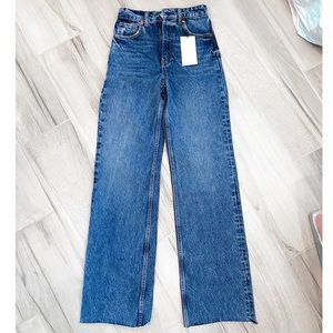 NWT Zara Wide Leg Jeans